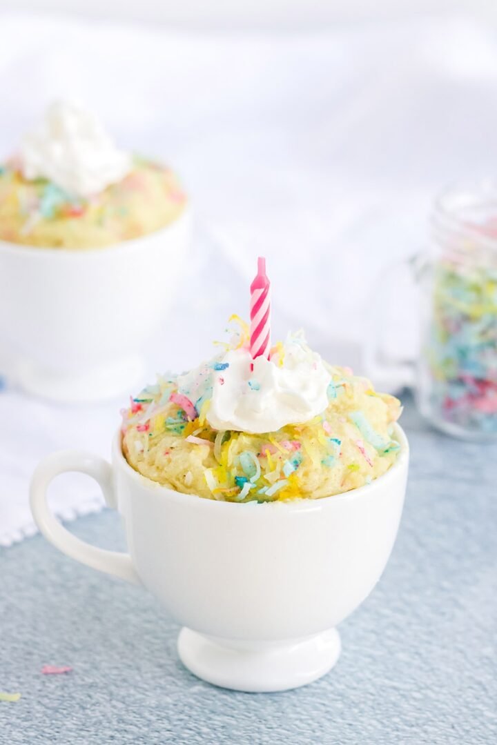 Keto Funfetti Mug Cake Recipe